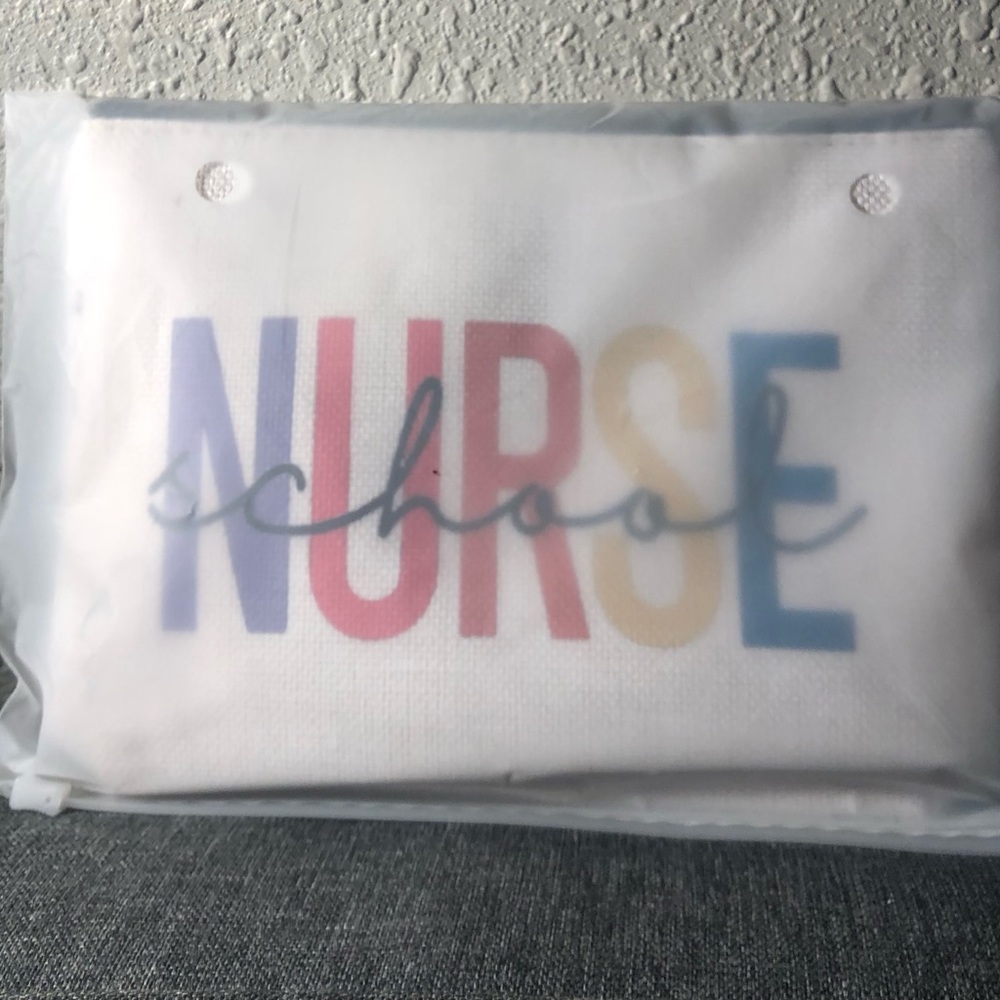 Multicolor Canvas Pouch - Picture 2 of 2